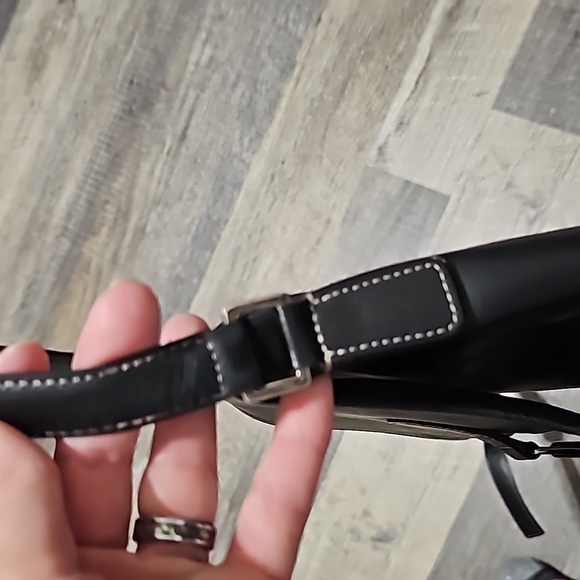 Wilson Leather Pelle Studio Black Crossbody Purse - Picture 10 of 12